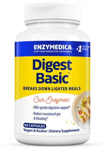 Enzymedica Digest Basic, Дайджест базовый, 90 капсул