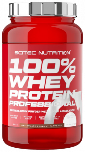 Scitec Nutrition 100% Whey Protein Professional, 100% Вэй Протеин Профэшнл, 920 грамм