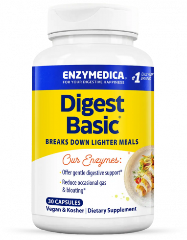 Enzymedica Digest Basic, Дайджест базовый, 30 капсул