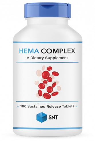 SNT Hema Complex, Хема Комплекс, 180 таблеток