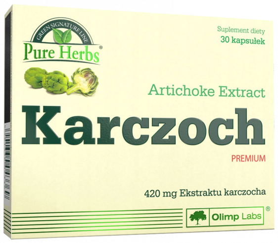 Olimp Labs Artichoke Premium, Артишок Премиум, 30 капсул