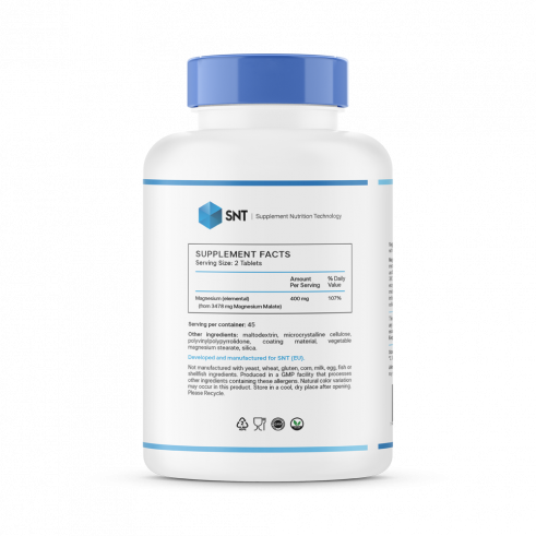 SNT Magnesium Malate, 90 таблеток