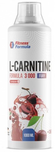 Fitness Formula L-Carnitine formula 3000 Fury, Л - Карнитин Формула 3000 Фьюри, 1000 мл