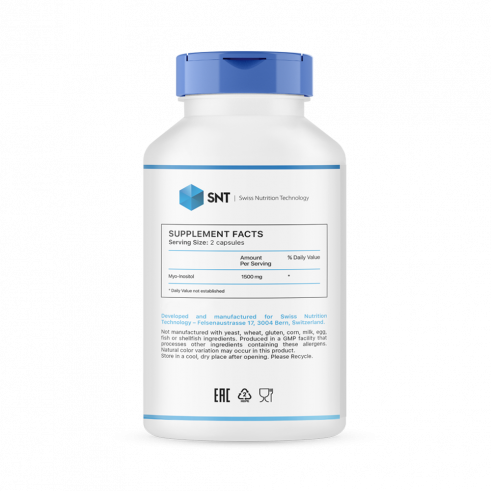 SNT Myo-Inositol, 180 капсул