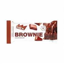 ProteinRex Пирожное протеиновое Brownie, 50 грамм