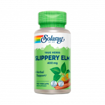 Solaray Slippery Elm, Красный Вяз, 100 капсул